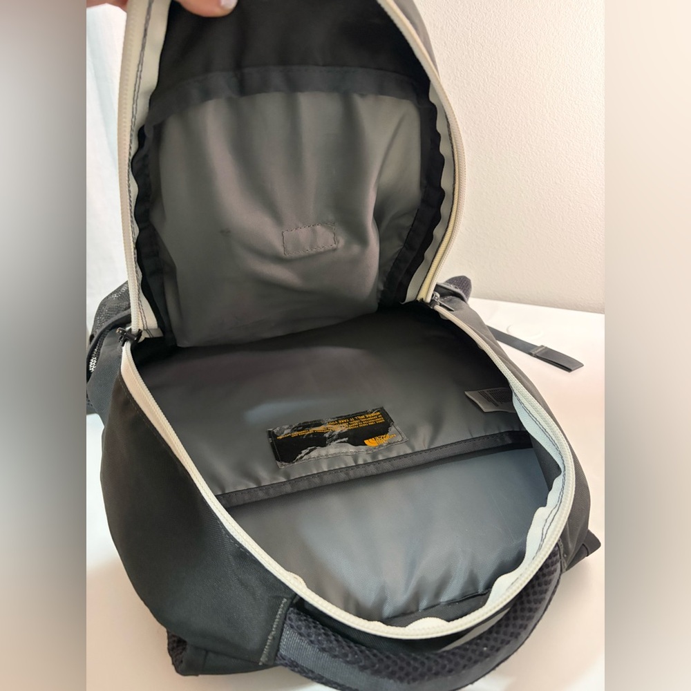 The North Face Black, Grey and White Jester Backpack - Picture 7 of 10